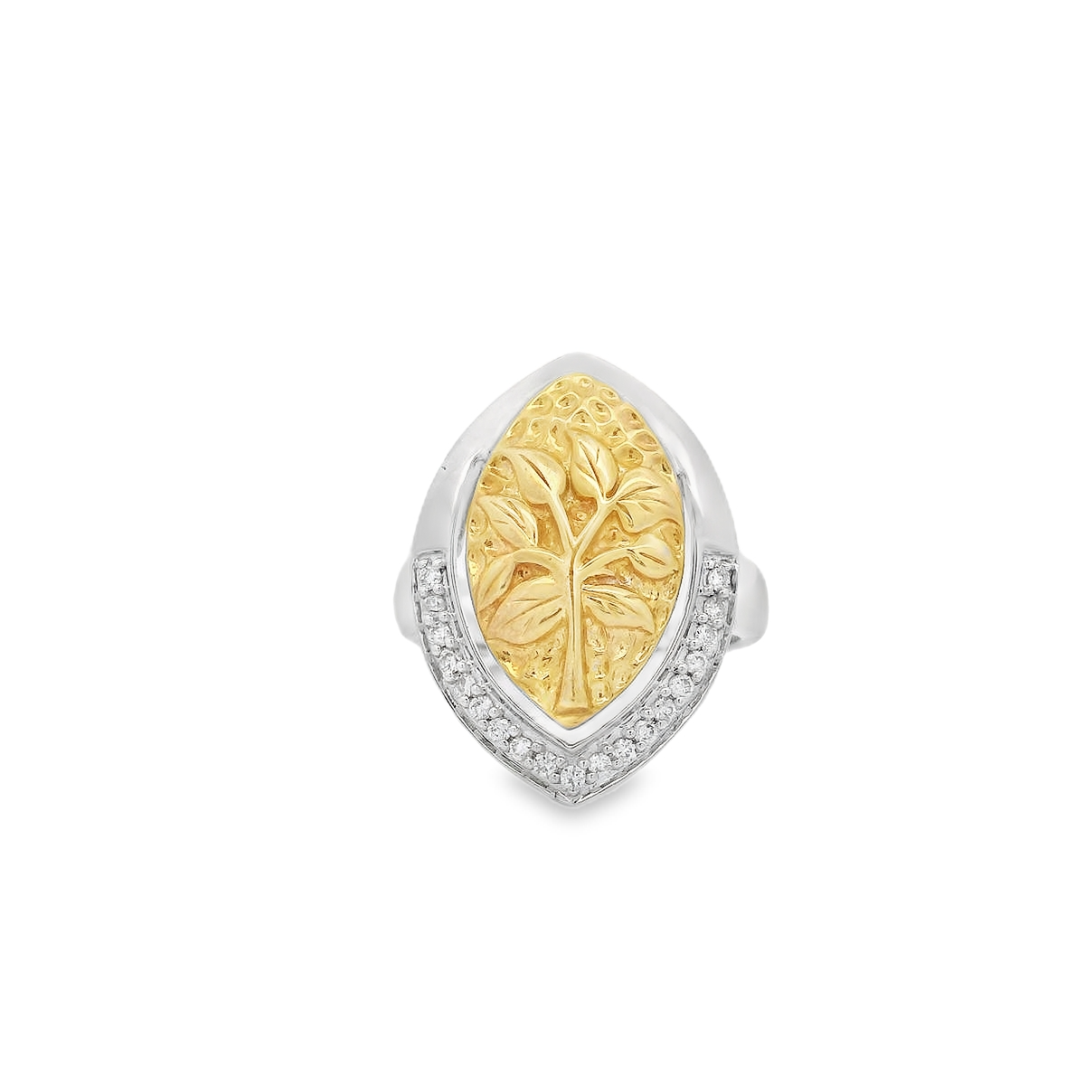 Tree Of Life Diamond Ring