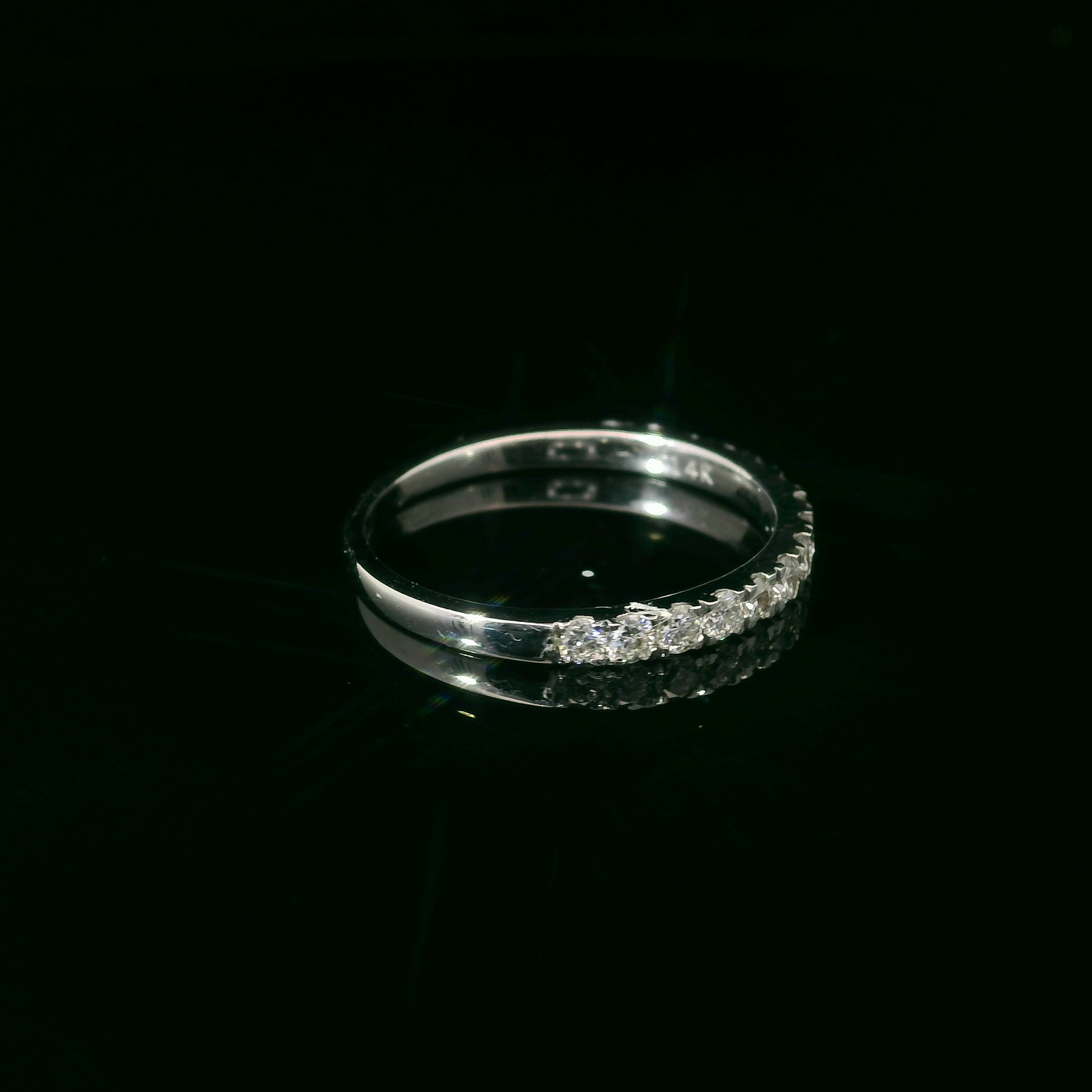 0.33ct Lab-Grown Polished Diamond Wedding Band in 14K Gold