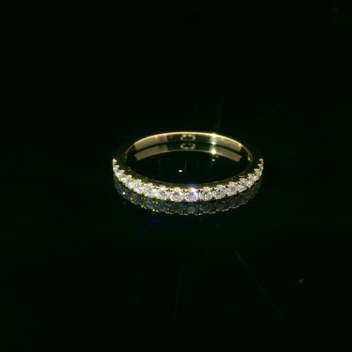 0.33ct Lab-Grown Polished Diamond Wedding Band in 14K Gold