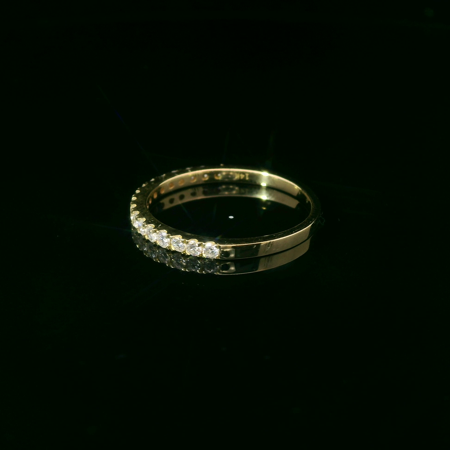 0.33ct Lab-Grown Polished Diamond Wedding Band in 14K Gold