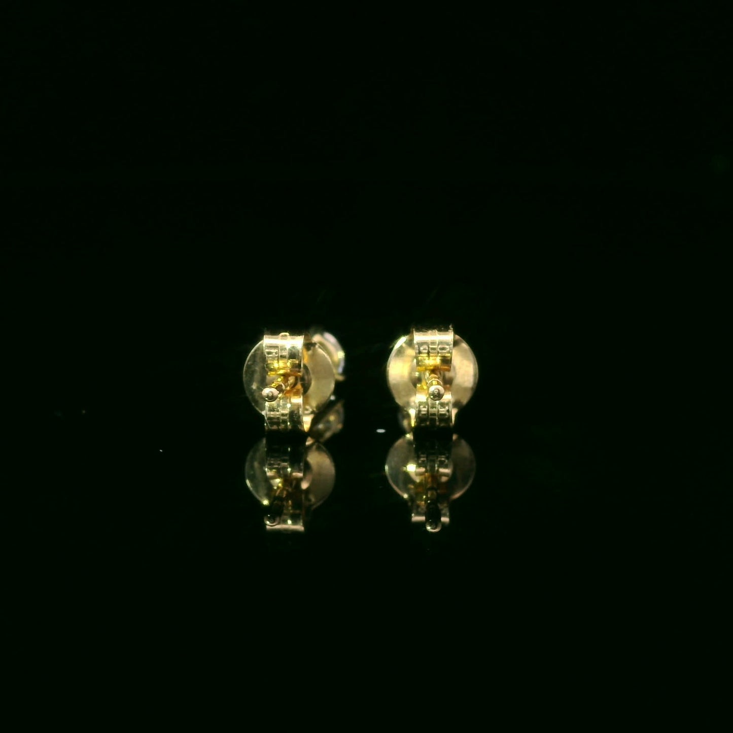 0.33 Carat 14K Gold Round Brilliant Lab Diamond Studs Earrings