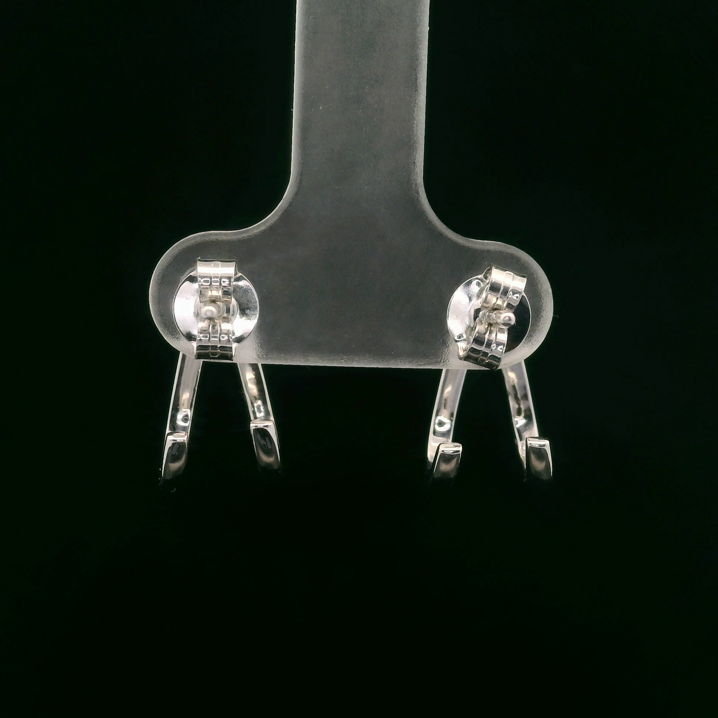 0.15ct Lab-Grown Diamond Earrings in 14K White Gold