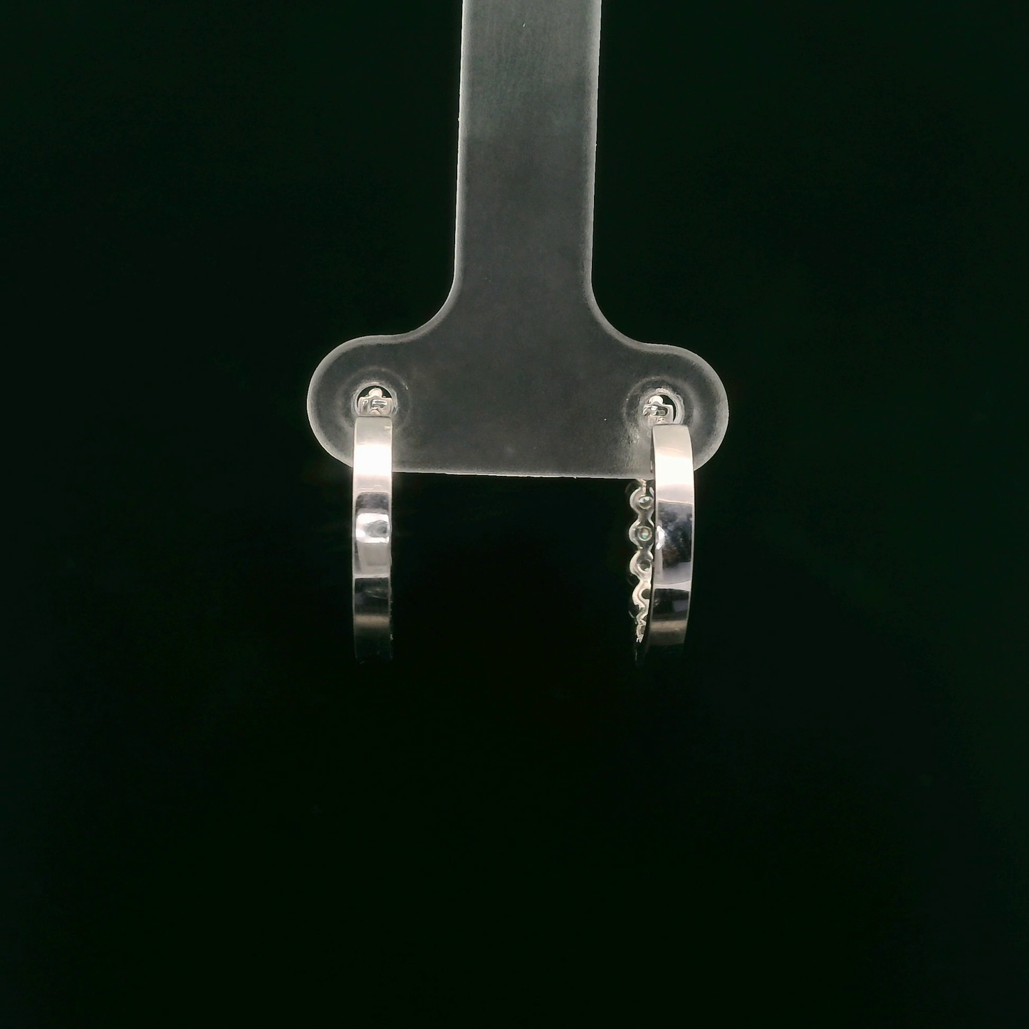 0.50ct Lab-Grown Diamond Hoop Earrings in 14K Gold