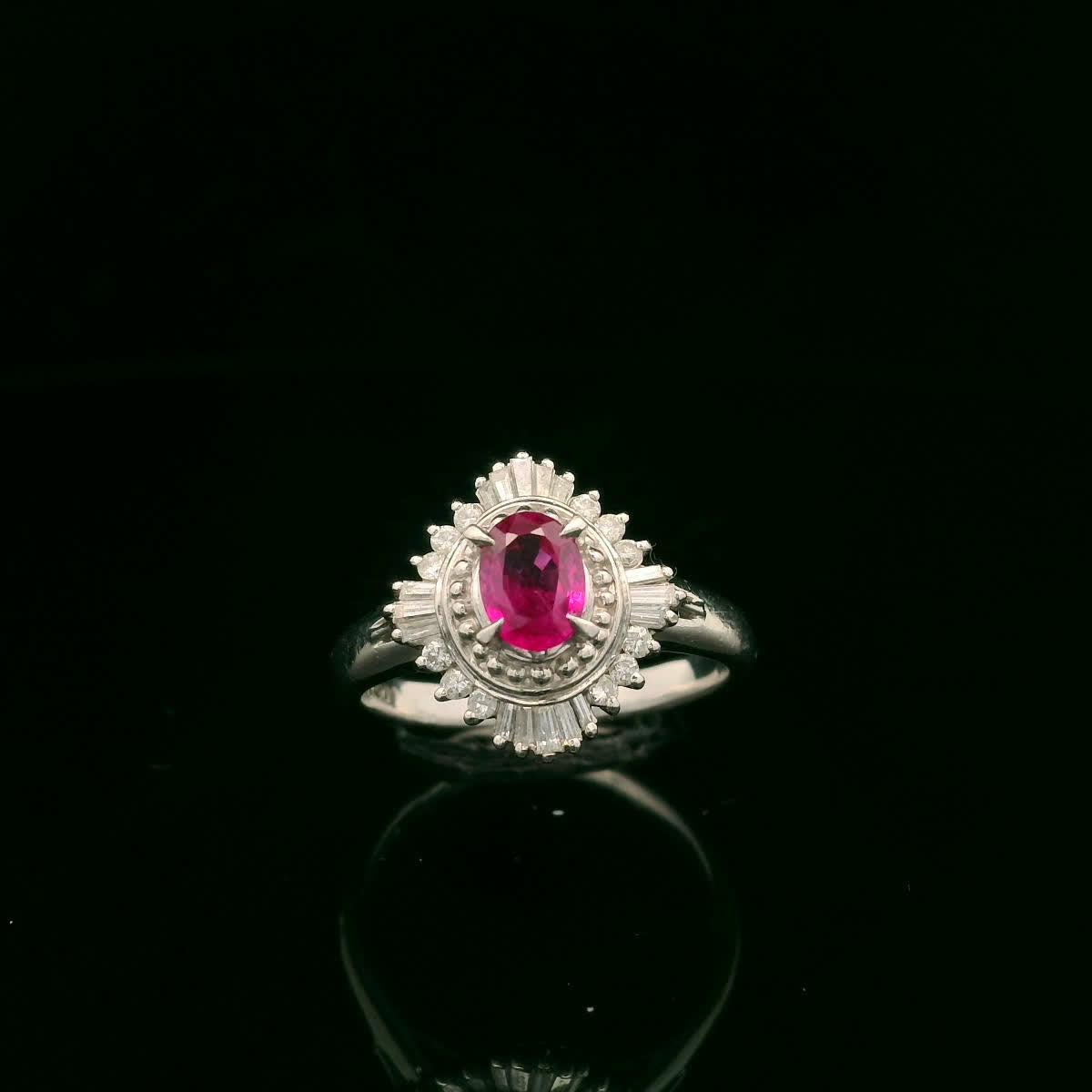 Elegant Pink Gemstone Ring