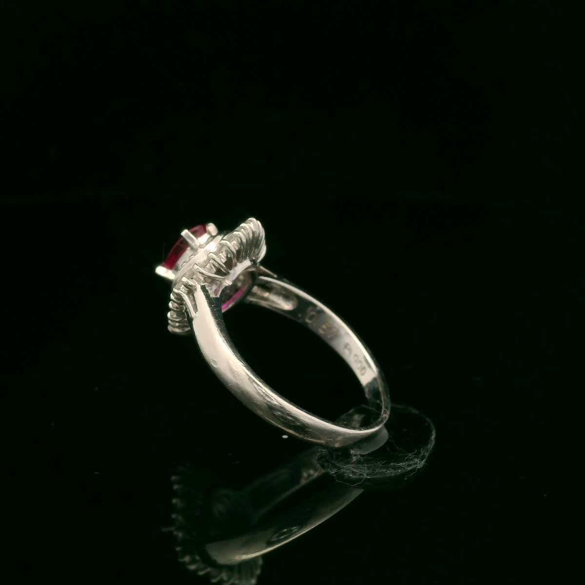 Elegant Pink Gemstone Ring