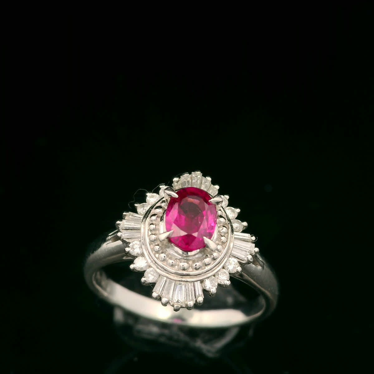 Elegant Pink Gemstone Ring