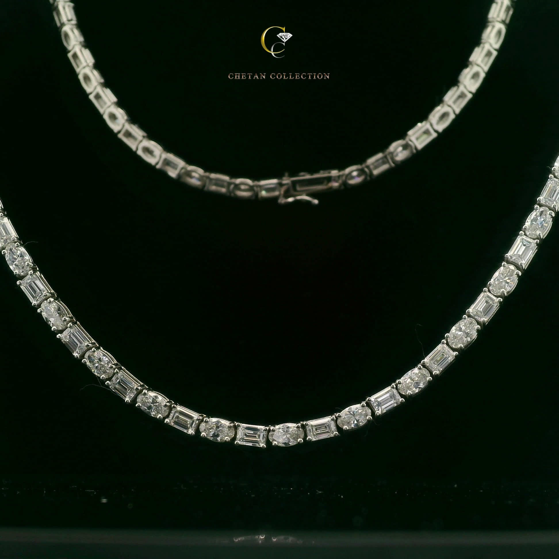 Elegant Tennis Necklace