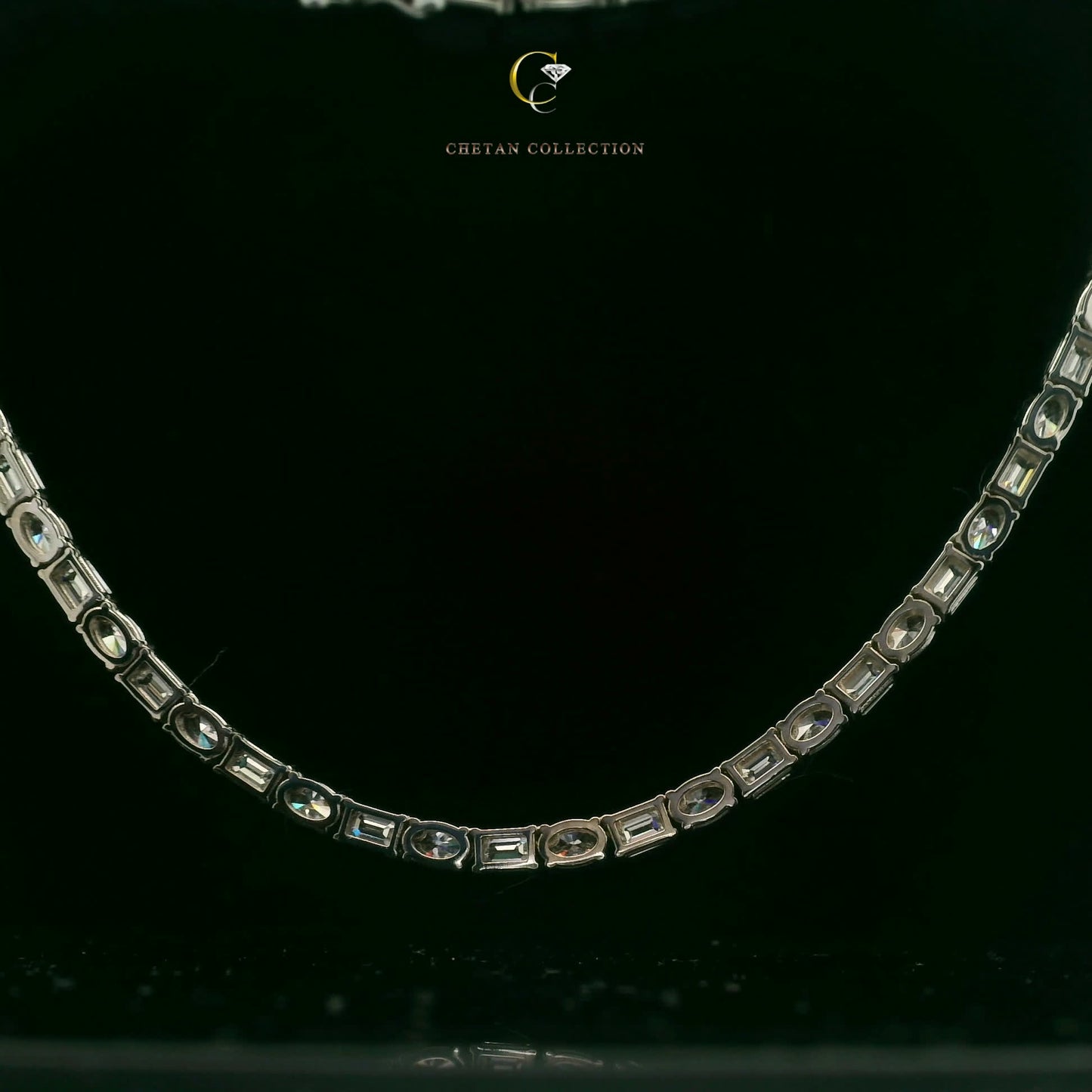 Elegant Tennis Necklace