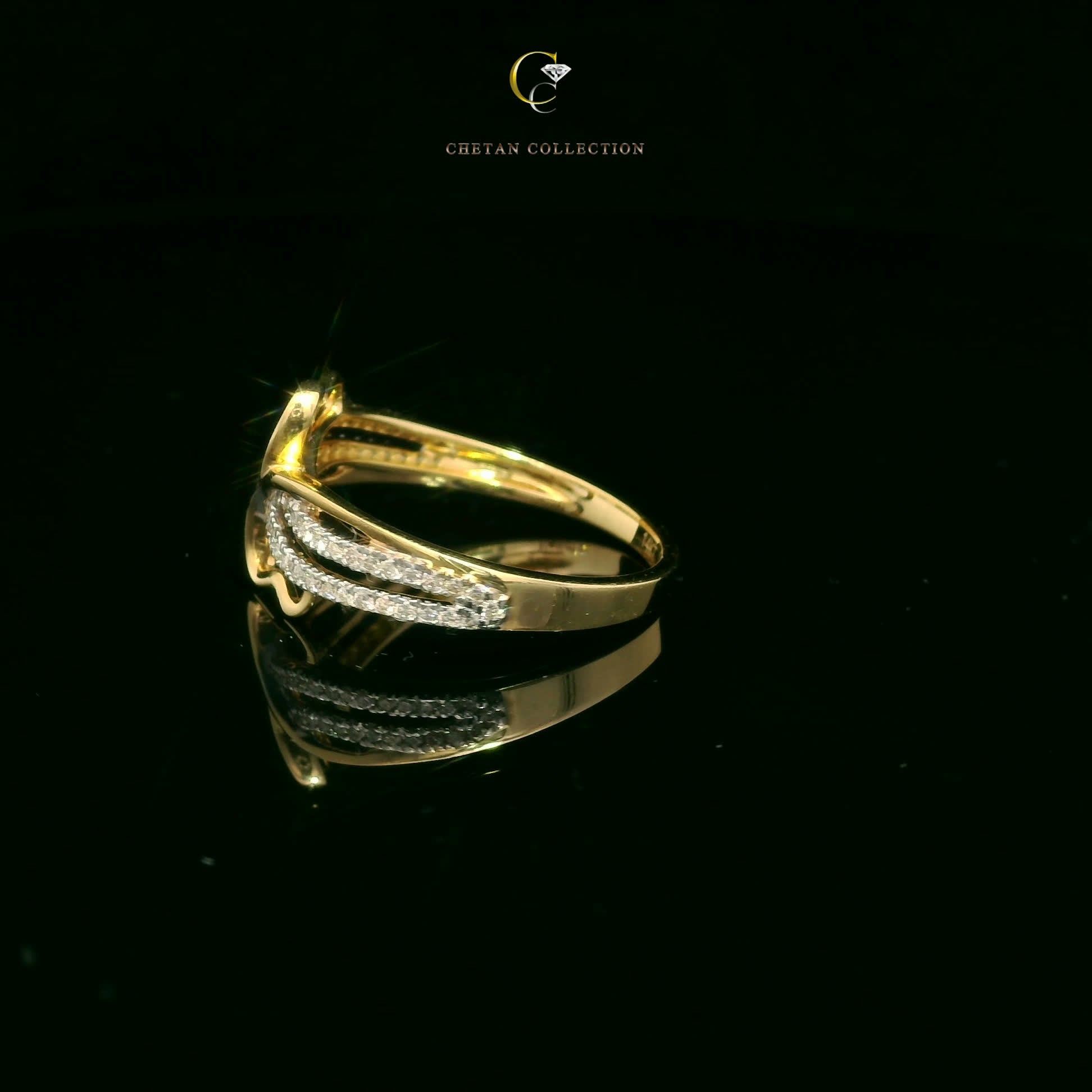 760 Ring 14KY 2.55 gm 0.21 ctw  Tag$1491