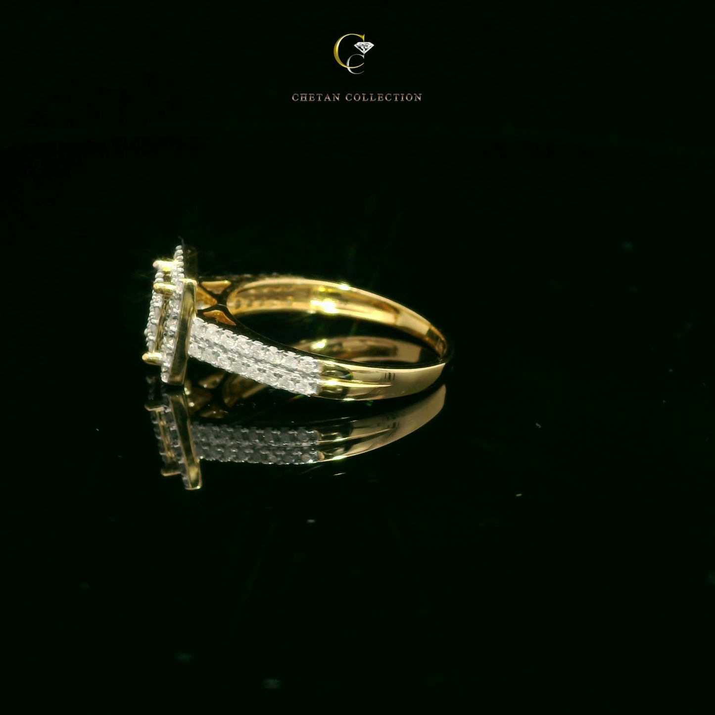 761 Ring 14KY 3.1 gm 0.46 ctw  Tag$1909