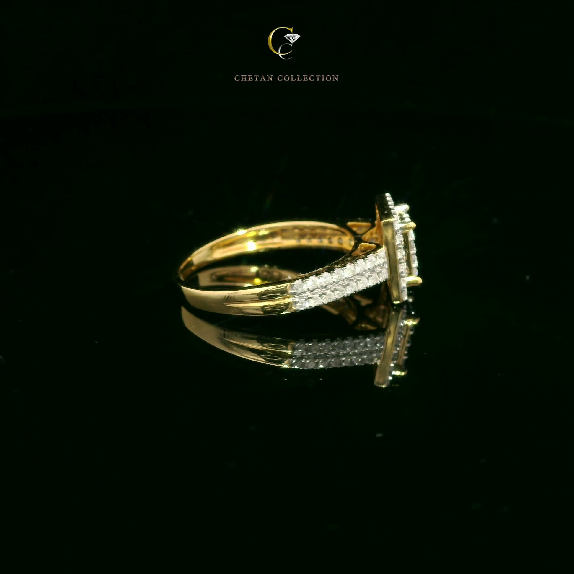 761 Ring 14KY 3.1 gm 0.46 ctw  Tag$1909