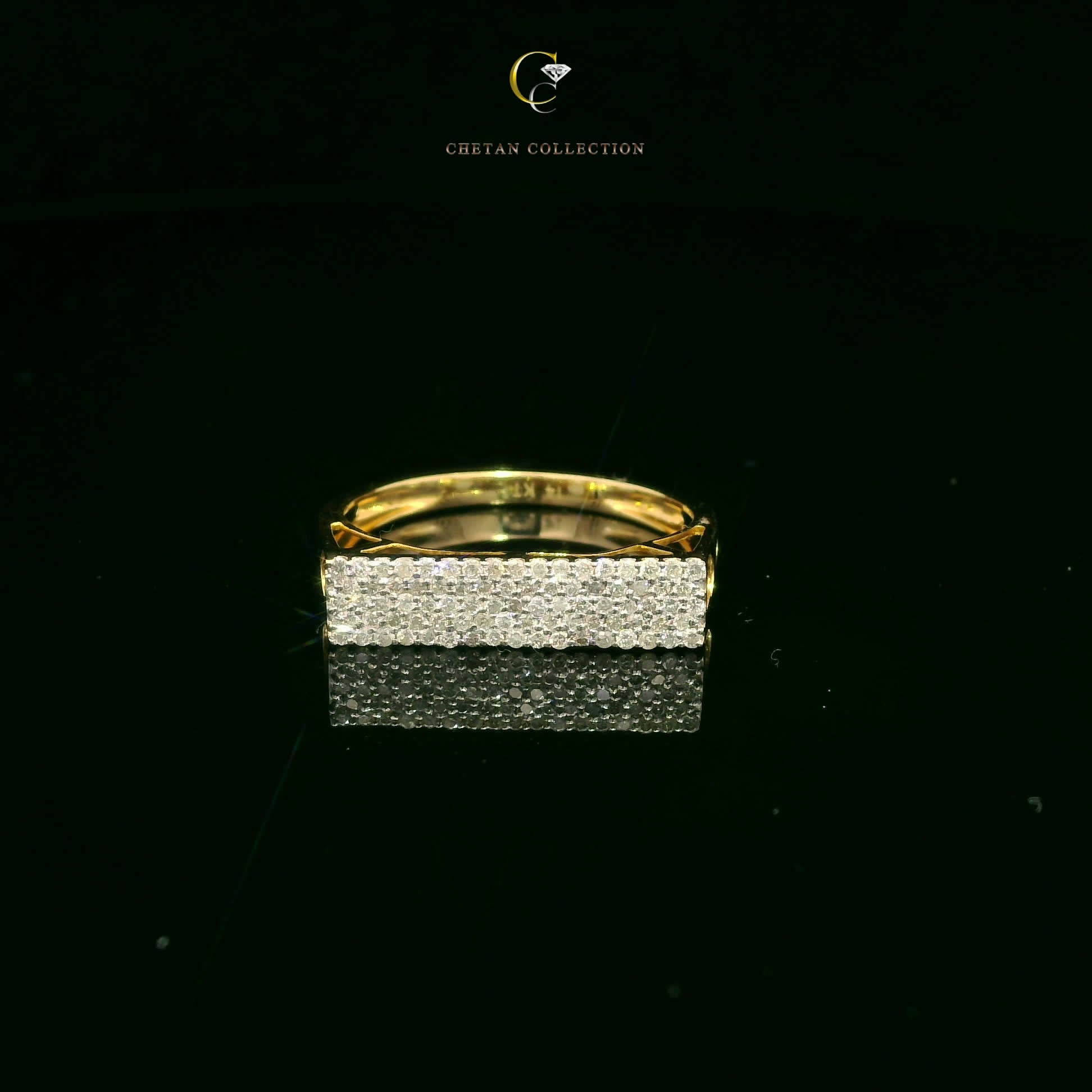 763 Ring 14KY 1.8 gm 0.31 ctw  Tag$1133