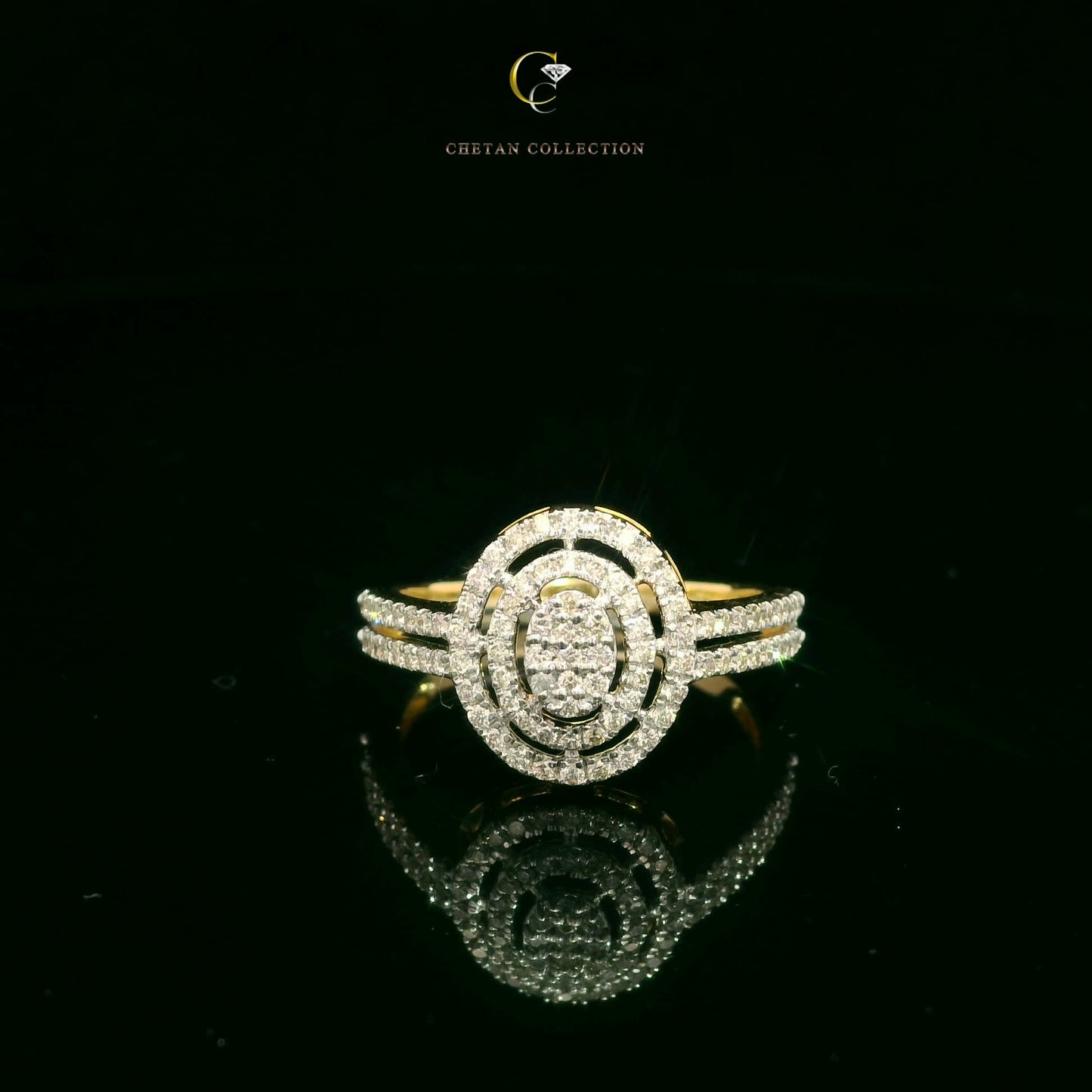 765 Ring 14KY 3 gm 0.44 ctw  Tag$1848