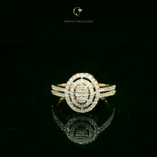765 Ring 14KY 3 gm 0.44 ctw  Tag$1848