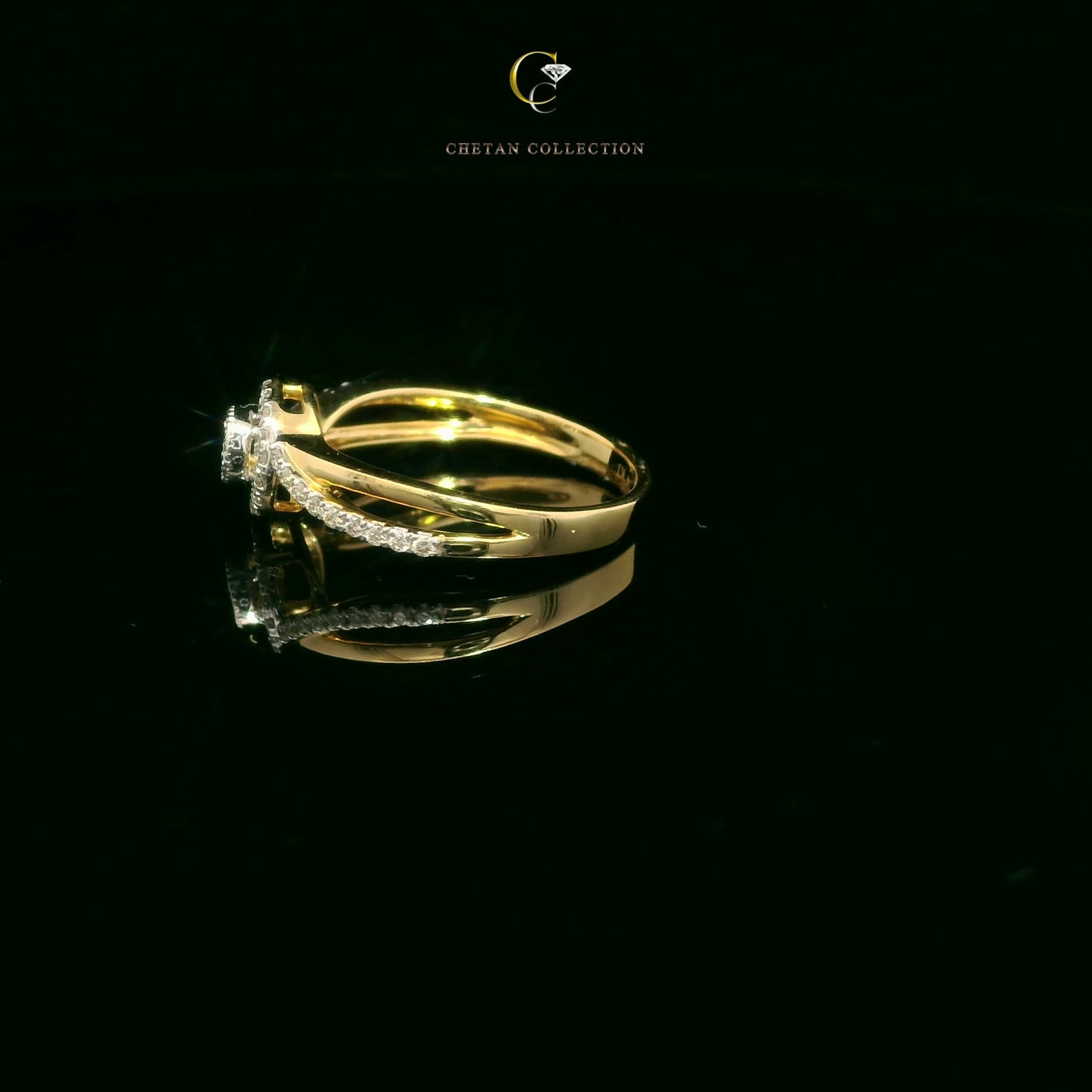 766 Ring 14KY 2.5 gm 0.2 ctw  Tag$1458