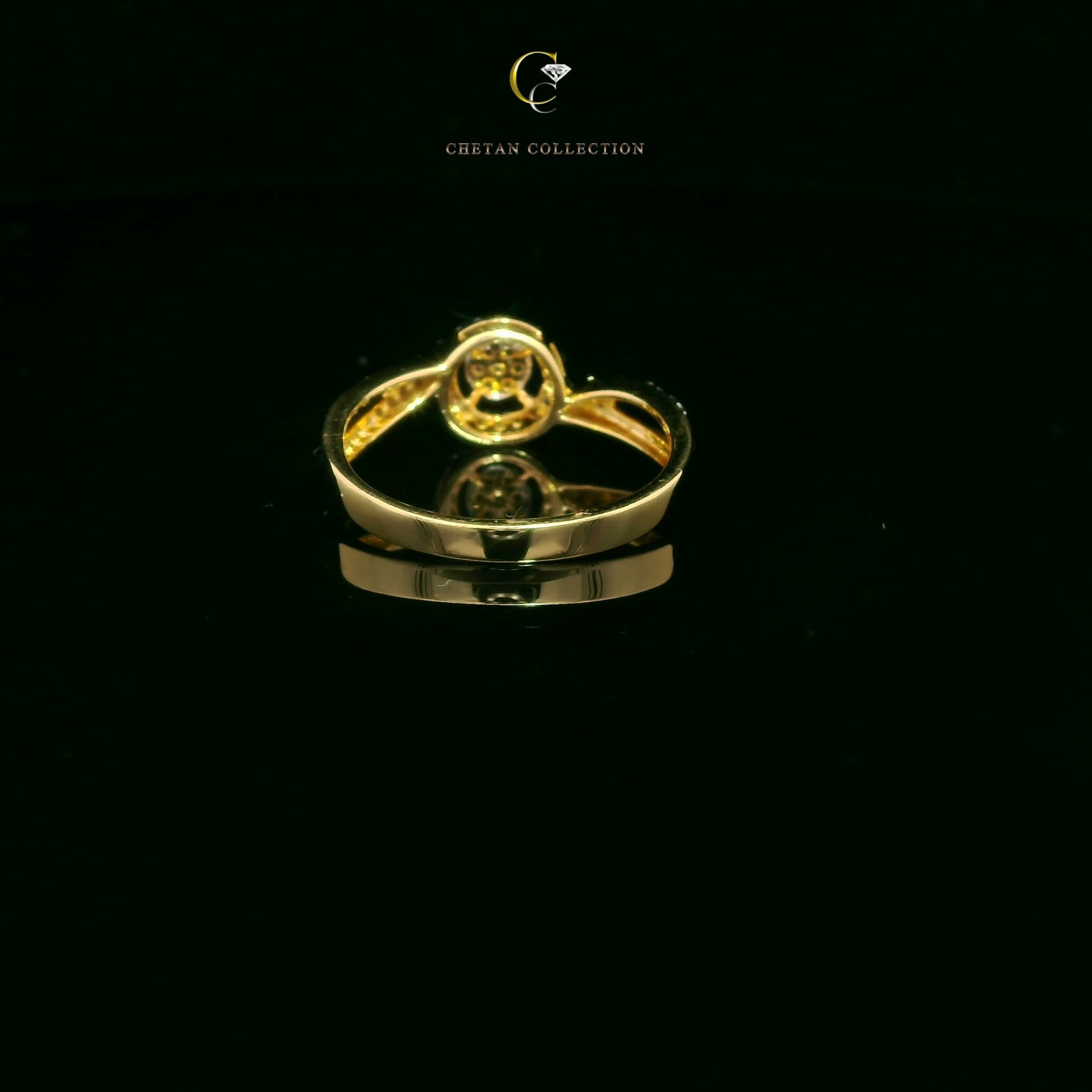 766 Ring 14KY 2.5 gm 0.2 ctw  Tag$1458