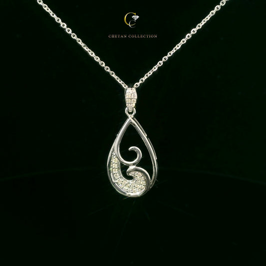 773 Pendant 14KW 2.3 gm 0.16 ctw  Tag$1331