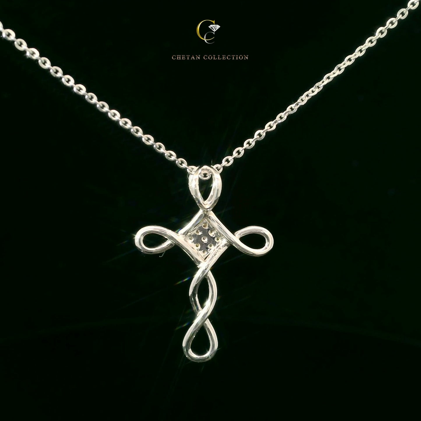 774 Pendant 14KW 1.3 gm 0.04 ctw  Tag$726