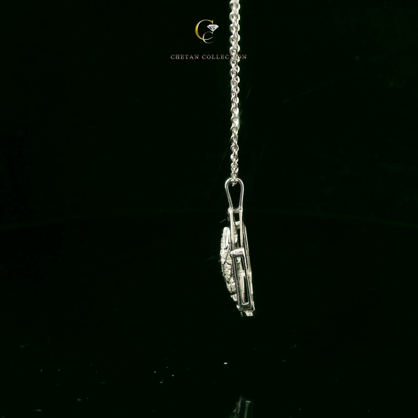 775 Pendant 14KW 1.9 gm 0.19 ctw  Tag$1128