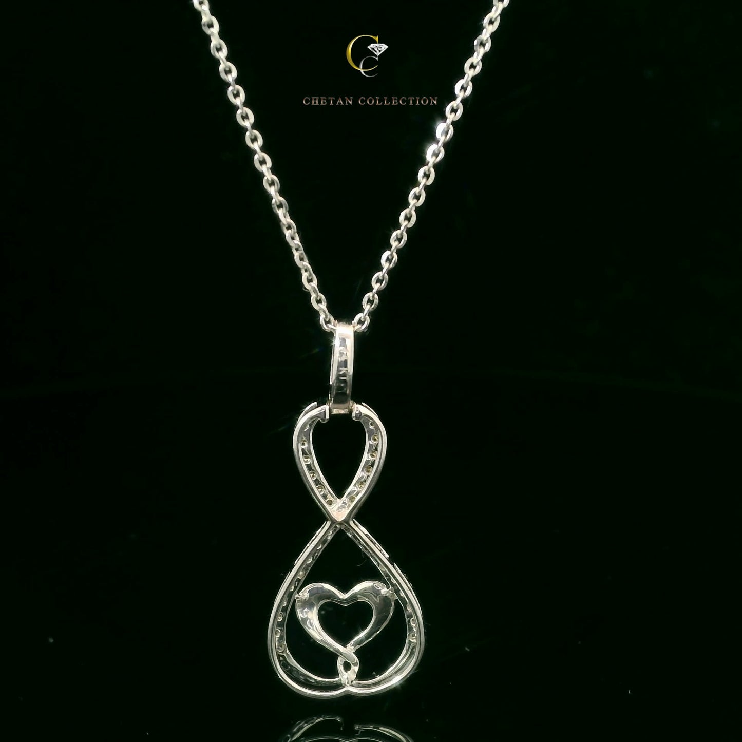 776 Pendant 14KW 1.6 gm 0.2 ctw  Tag$968