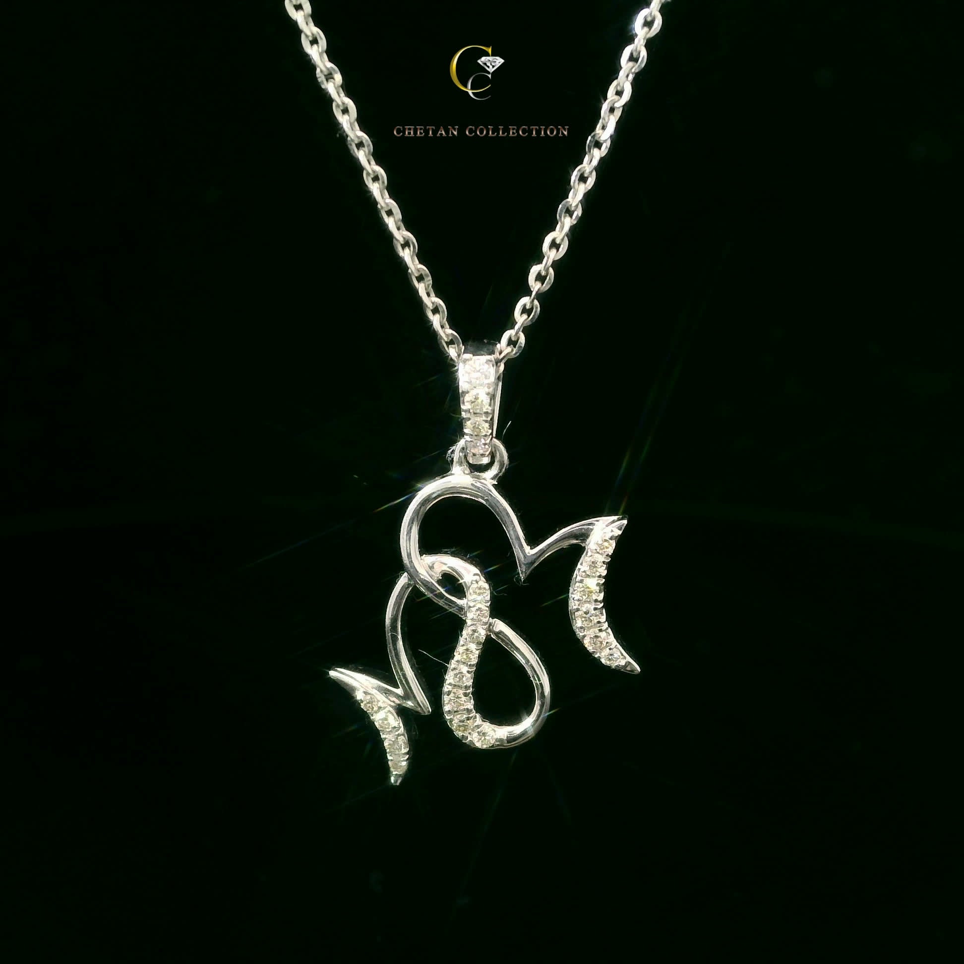 772 Pendant 14KW 1.5 gm 0.08 ctw  Tag$858