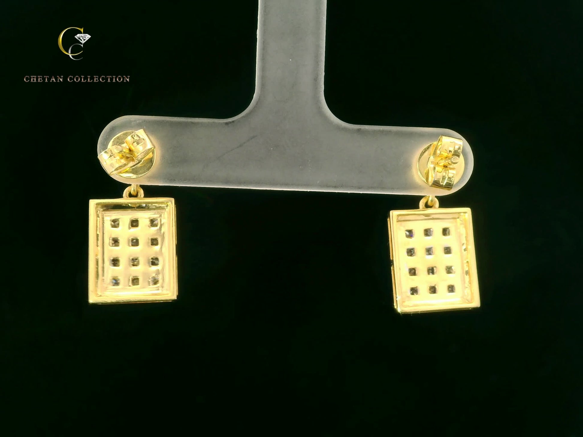 780 Earring 10KY 4.8 gm 1.02 ctw  Tag$2008