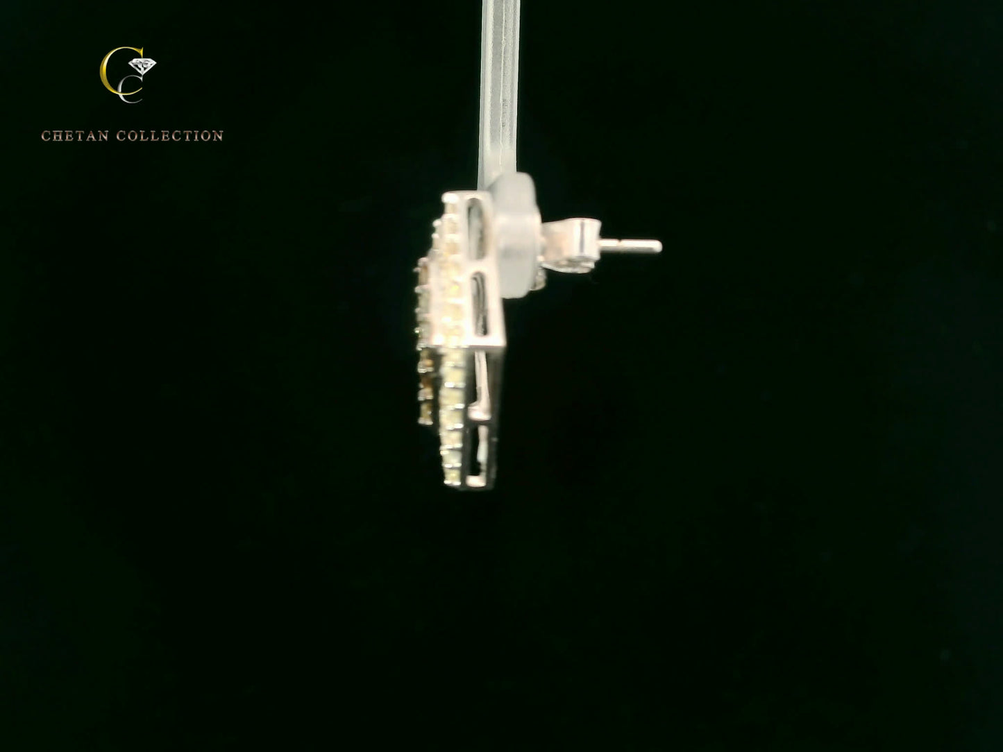 781 Earring 10KW 5.1 gm 2.25 ctw  Tag$2294