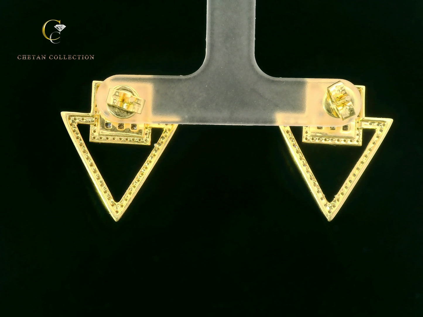 783 Earring 10KY 5.6 gm 1.37 ctw  Tag$2365