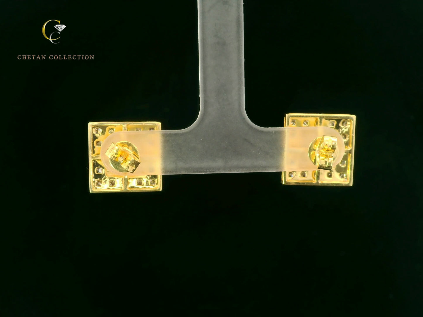 784 Earring 10KY 5.4 gm 1.27 ctw  Tag$2283