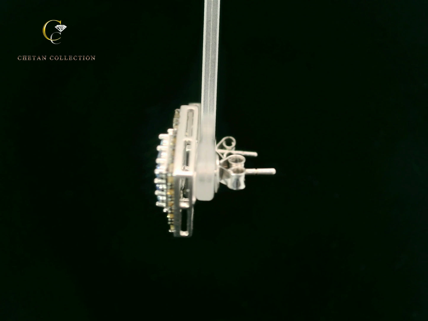 785 Earring 10KW 5.4 gm 1.4 ctw  Tag$2299