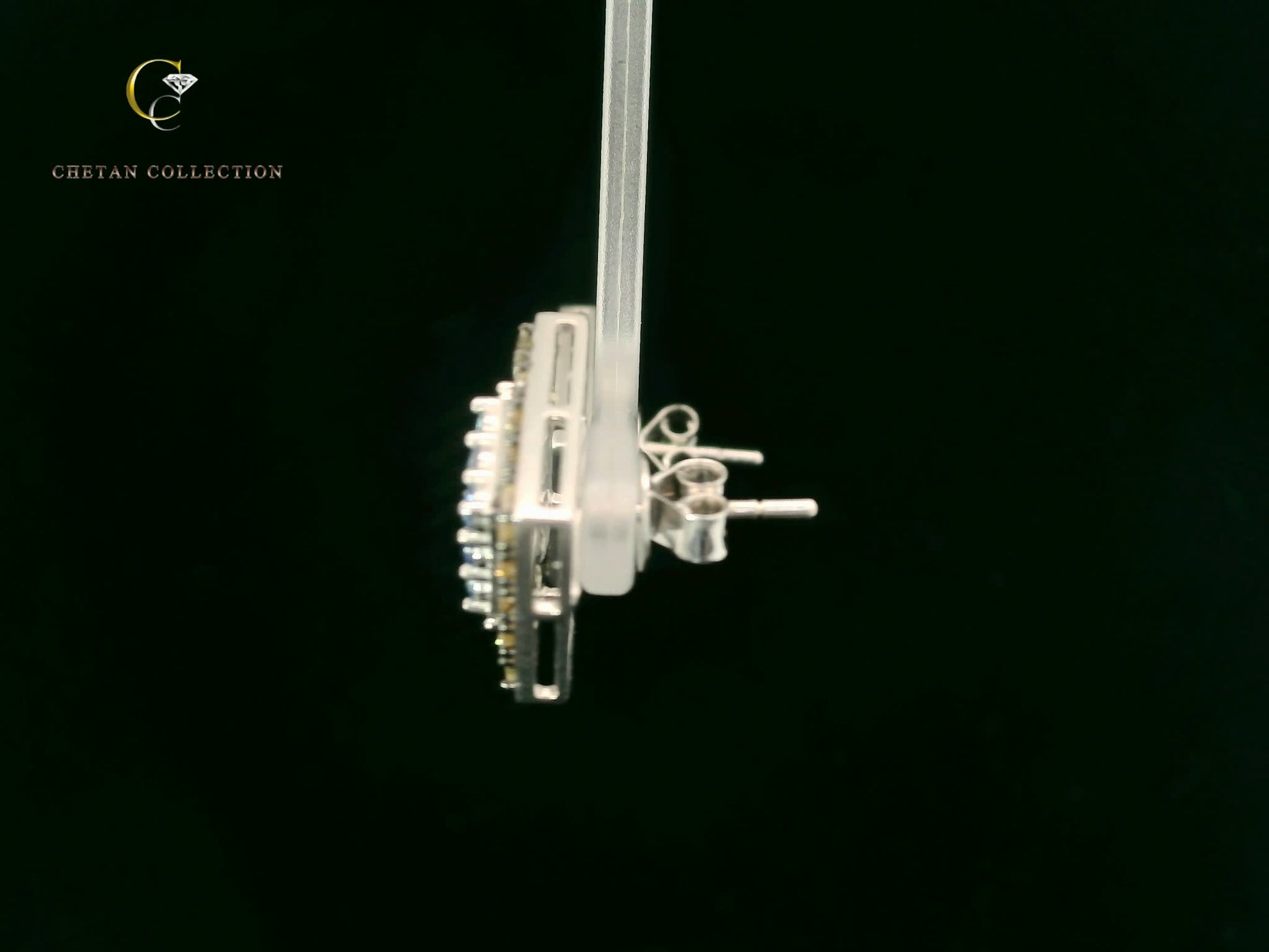 785 Earring 10KW 5.4 gm 1.4 ctw  Tag$2299