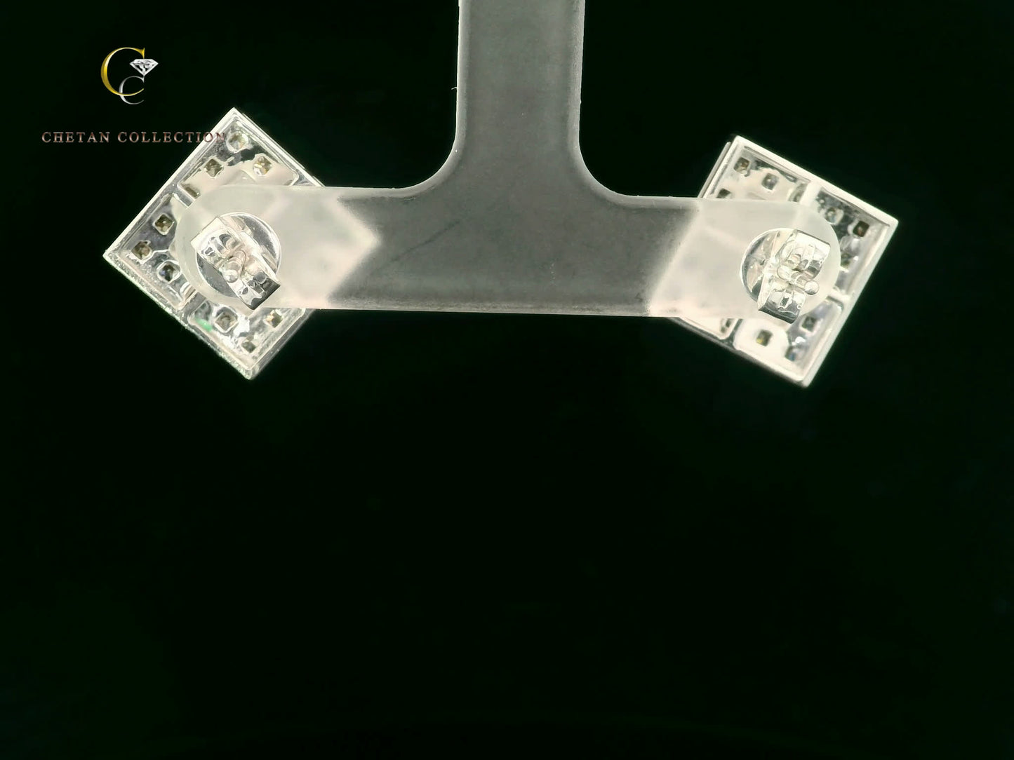 786 Earring 10KW 5.3 gm 1.3 ctw  Tag$2244