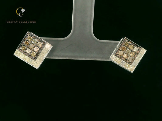 787 Earring 10KW 3.3 gm 1.31 ctw  Tag$1469