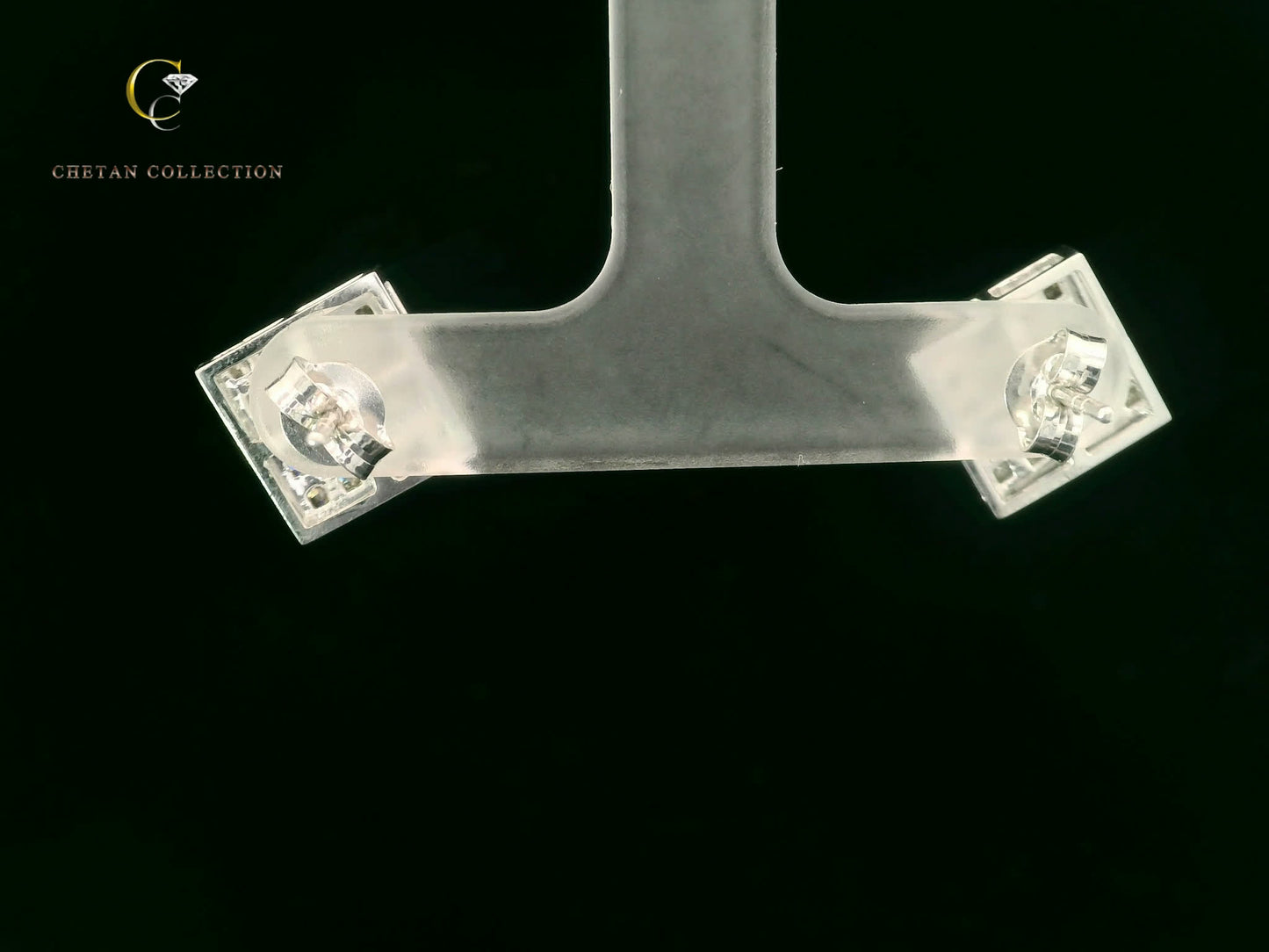 787 Earring 10KW 3.3 gm 1.31 ctw  Tag$1469