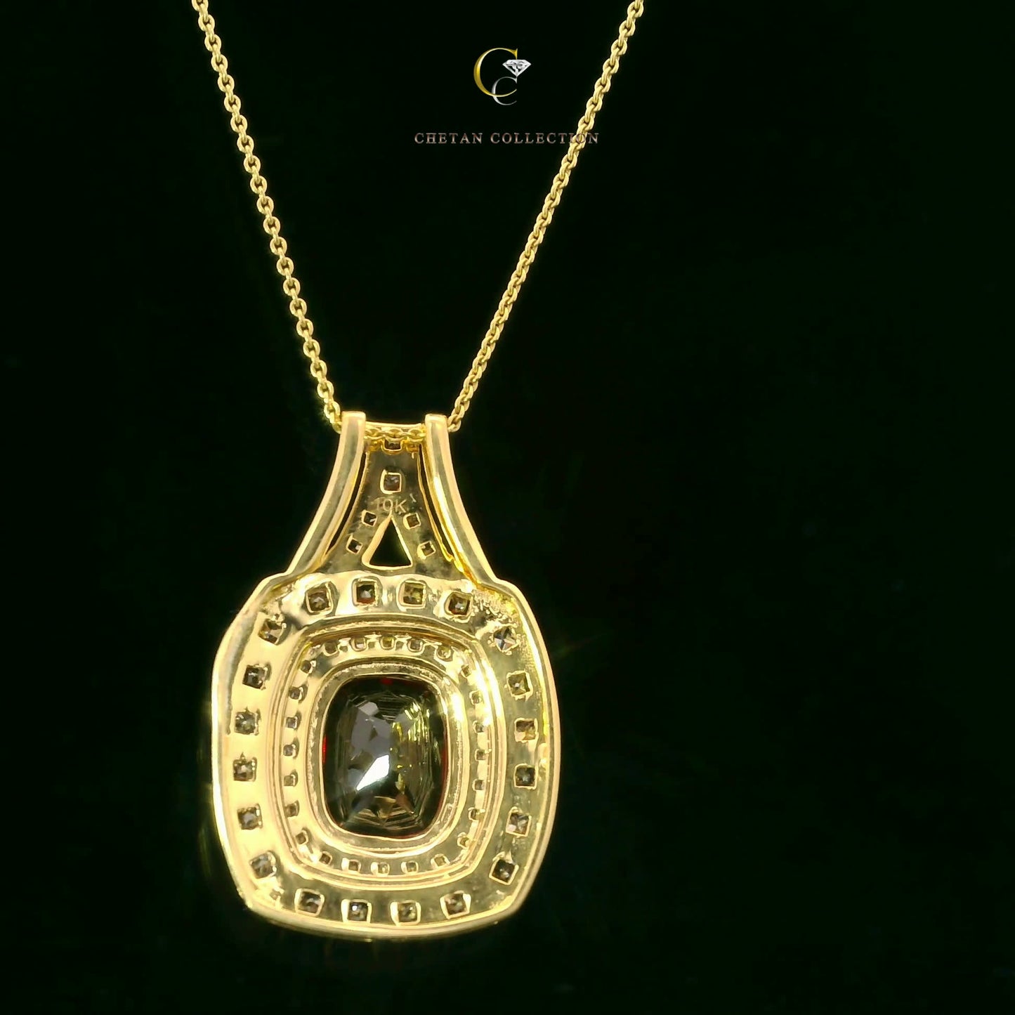 789 Pendant 10KY 5.2 gm 1.48 ctw  Tag$2233
