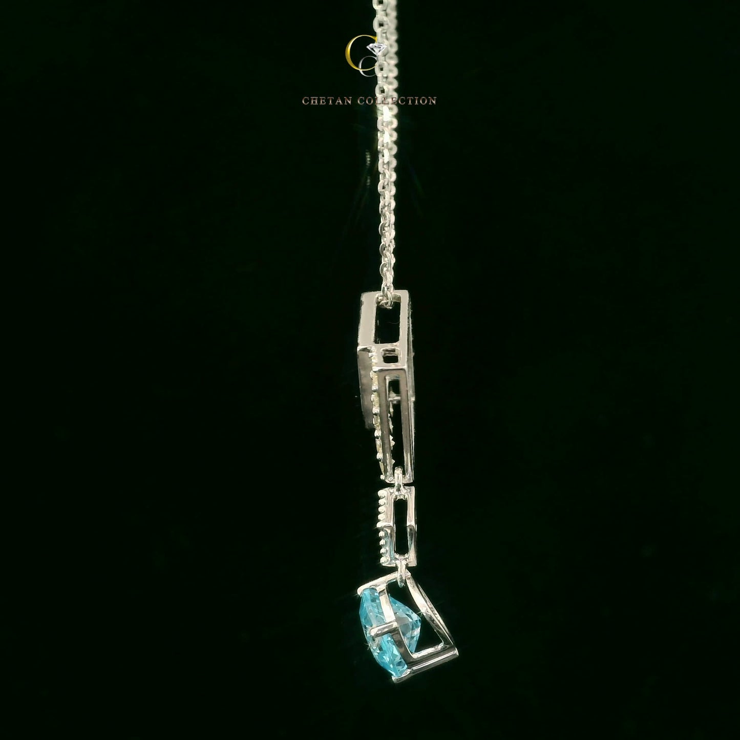 791 Pendant 10KW 2.3 gm 0.5 ctw  Tag$963