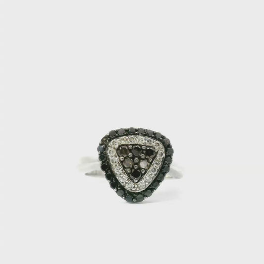 Halo Diamond Engagement Ring